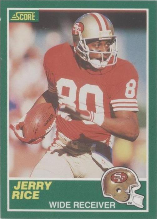 Partitura Jerry Rice #221 1989
