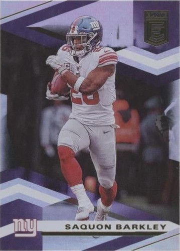 2020 Panini Donruss Elite Saquon Barkley #53