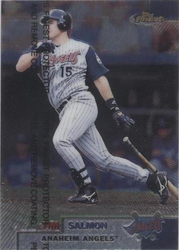 1999 Topps Finest - Tim Salmon #69