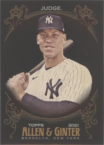 2021 Topps Allen & Ginter's X - Aaron Judge #126