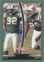 2007 Topps Total Bryan Thomas Shaun Ellis #235