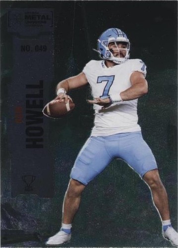 2022 Skybox Metal Universe Champions Sam Howell #049