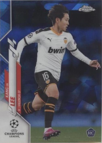 2019-20 Topps Chrome UCL Sapphire Edition Kang-in Lee #99