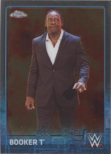 2015 Topps Chrome WWE - Booker T #9