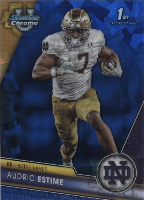 2023 Bowman University Chrome Sapphire Edition Audric Estime #171