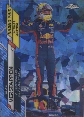 2020 Topps Chrome Sapphire Edition Formula 1 - Max Verstappen #141