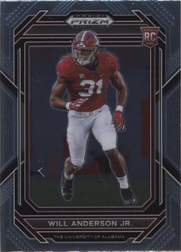 2023 Panini Prizm Draft Picks Will Anderson #162