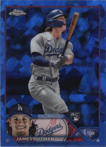 2023 Topps Chrome Sapphire Edition - James Outman #395