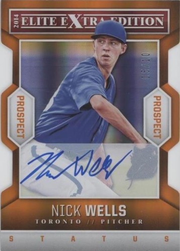 2014 Panini Elite Extra Edition - Nick Wells #84