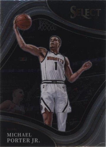 2021-22 Panini Select Michael Porter Jr ZEBRA Courtside SP