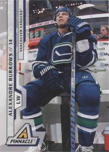 2010-11 Panini Pinnacle - Alexandre Burrows #14