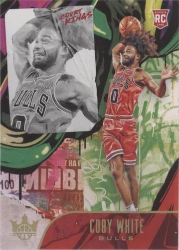 2019-20 Panini Court Kings COBY WHITE RC Rookie Card #76