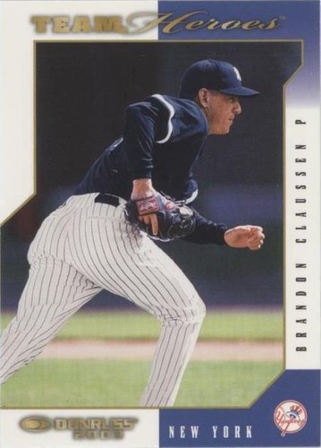 2003 Donruss Team Heroes - Brandon Claussen #351
