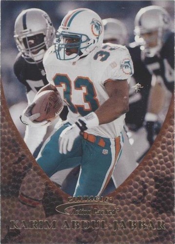 1997 Pinnacle Action Packed Karim Abdul-Jabbar #31