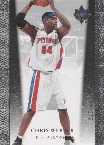 2006-07 Ultimate Collection - Chris Webber #104