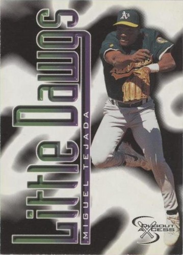 1998 Skybox Dugout Axcess - Miguel Tejada #98