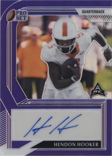 2022 Leaf Pro Set Metal Hendon Hooker #PA-HH1