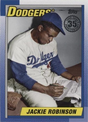 お値下げ　非売品　Jackie Robinson レプリカ 2024 Topps 35th Anniversary All-Stars Foil Jackie Robinson