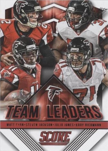 2015 Score Julio Jones Kroy Biermann Matt Ryan #23