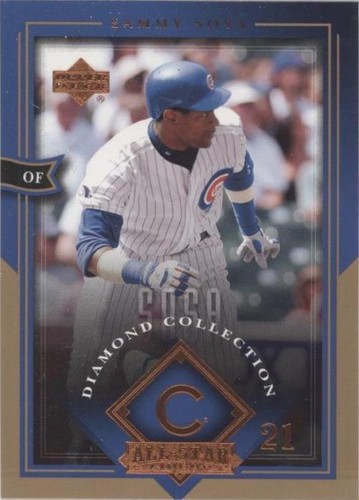 2004 Upper Deck Diamond Collection All-Star Lineup - Sammy Sosa #18