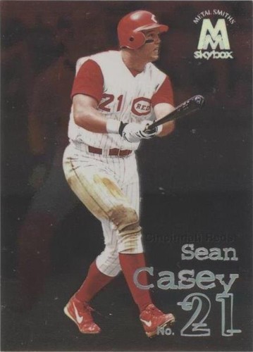 1999 Skybox Molten Metal - Sean Casey #24
