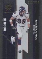 2006 Leaf Rookies & Stars Longevity Tony Scheffler #215
