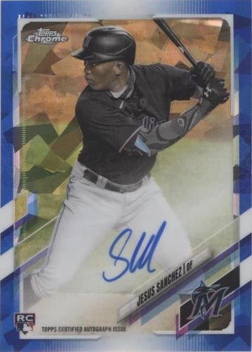 2021 Topps Chrome Sapphire Edition - Jesus Sanchez #RA-JS