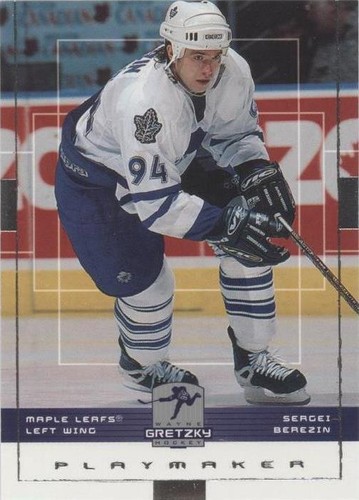 1999-00 Upper Deck Wayne Gretzky Hockey - Sergei Berezin #162