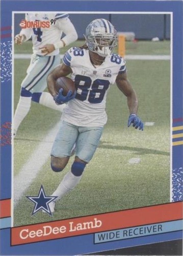 2021 Panini Donruss CeeDee Lamb #91-8