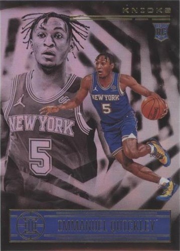 2020-21 Panini Illusions - Immanuel Quickley #154