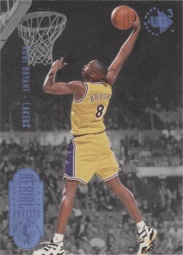 ⭐️ KOBE BRYANT 1996 UPPER DECK UD3 HARDWOOD #19 PSA 8 NM