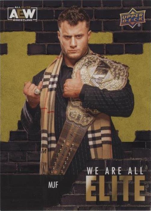 2023 Upper Deck AEW All Elite Wrestling - MJF #AE-25
