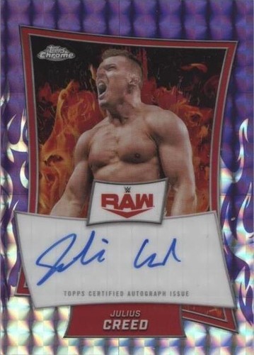 2025 Topps Chrome WWE - Julius Creed #RBA-JLS