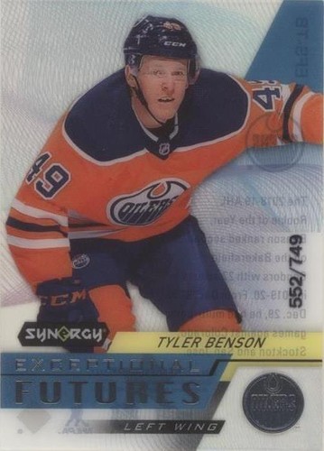 2020-21 Upper Deck Synergy - Tyler Benson #EFS-TB