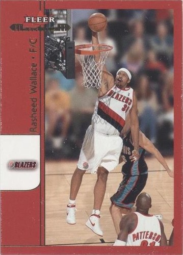 2001-02 Fleer Maximum - Rasheed Wallace #133