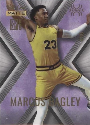 2022 Wild Card Matte SP Exclusive - Marcus Bagley #MXPN-16