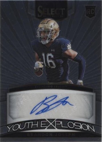 2023 Panini Select Draft Picks Brandon Joseph #YS-BJO