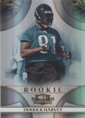 2008 Donruss Threads Derrick Harvey #177