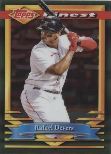 2021 Topps Finest Flashbacks - Rafael Devers #102