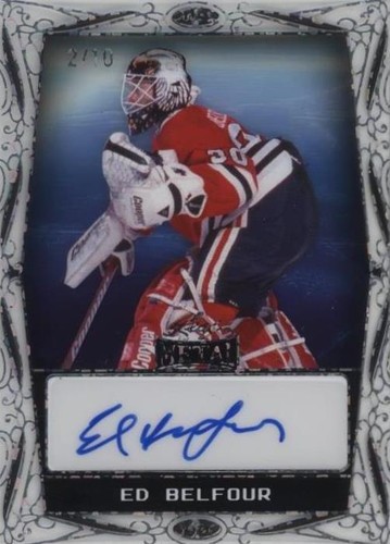 2024 Leaf Metal Legends - Ed Belfour #BA-EB1