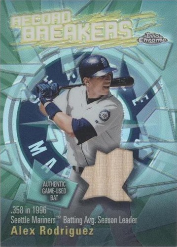 2003 Topps Chrome - Alex Rodriguez #RBCA-AR