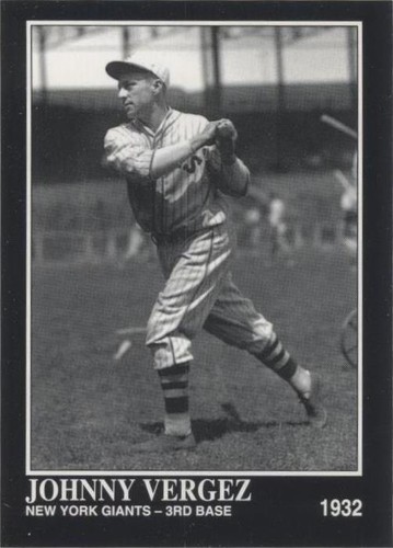 1993 The Sporting News Conlon Collection - Johnny Vergez #811