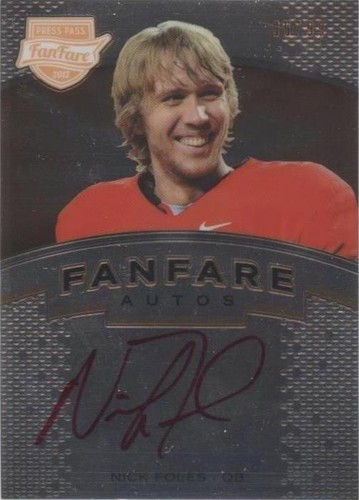 2012 Press Pass Fanfare Nick Foles #FF-NF