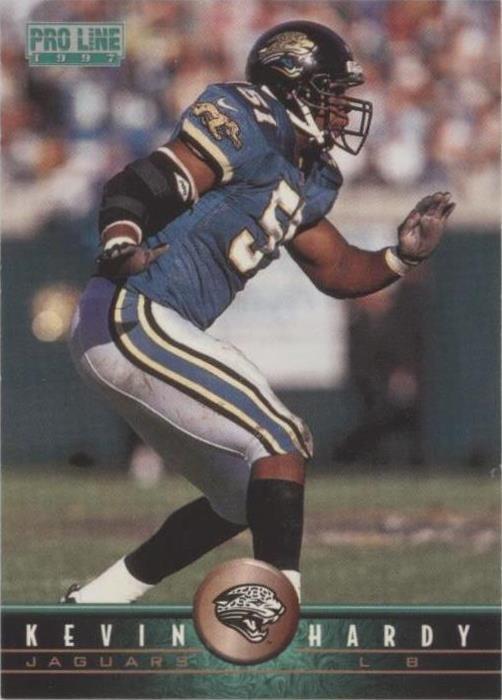 1997 Pro Line Kevin Hardy #124