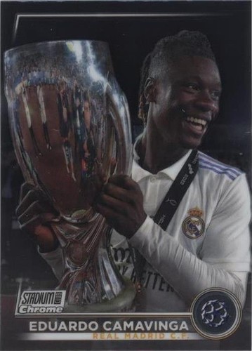 2022-23 Topps Stadium Club Chrome UEFA Club Competitions Eduardo Camavinga #67