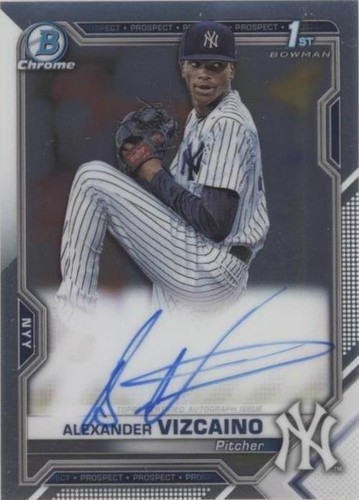 2021 Bowman Chrome - Alexander Vizcaino #CPA-AV