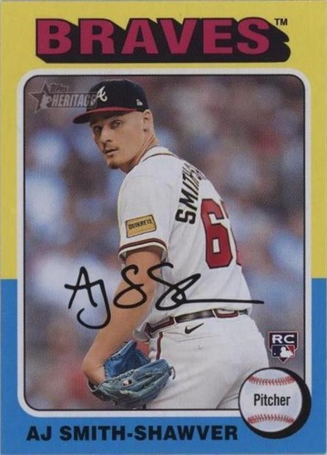 2024 Topps Heritage - AJ Smith-Shawver #114