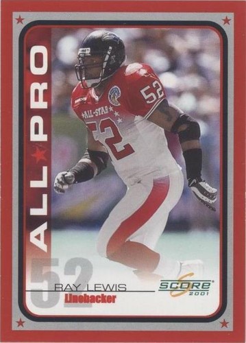 2001 Score Ray Lewis #237