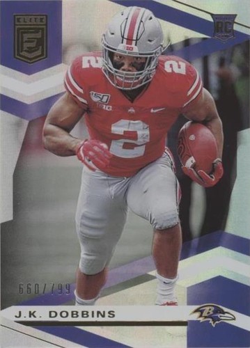 2020 Panini Donruss Elite J.K. Dobbins #115