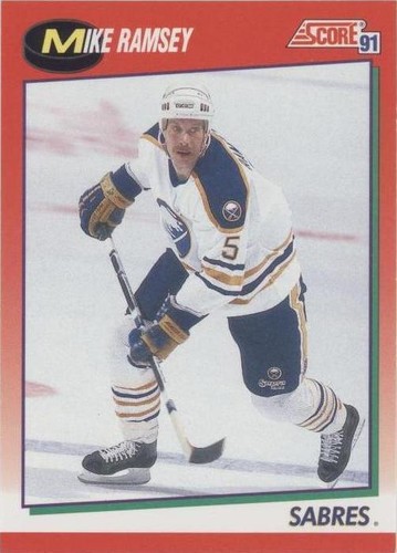 1991-92 Score Canadian - Mike Ramsey #61